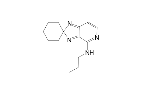 4'-[Propylamino]spiro[cyclohexane-1,2'-2'H-imidazo[4,5-c]pyridine