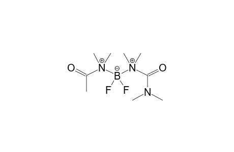 BORON DIFLUORIDE-TETRAMETHYLUREA-DIMETHYLACETAMIDE COMPLEX CATION