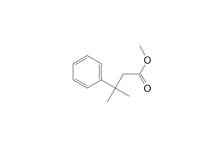 Benzenepropanoic acid, .beta.,.beta.-dimethyl-, methyl ester