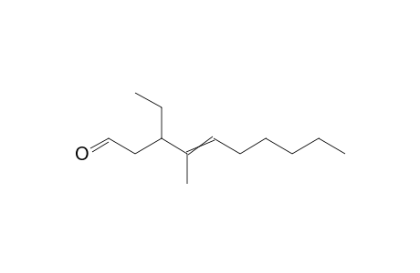 3-ethyl-4-methyldec-4-enal