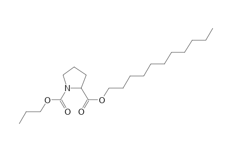 D-Proline, N-propoxycarbonyl-, undecyl ester