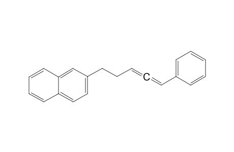 2-(5-Phenylpenta-3,4-dienyl)naphthalene