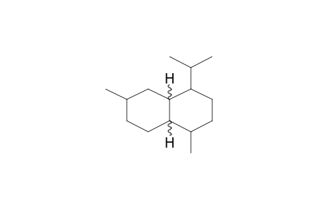 1,6-Dimethyl-4-propan-2-yl-1,2,3,4,4a,5,6,7,8,8a-decahydronaphthalene