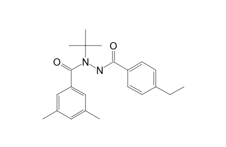 3,5-DIMETHYLBENZOIC-ACID-1-(1,1-DIMETHYLETHYL)-2-(4-ETHYLBENZOYL)-HYDRAZIDE;N-TERT.-BUTYL-N'-(4-ETHYLBENZOYL)-3,5-DIMETHYLBENZOHYDRAZIDE