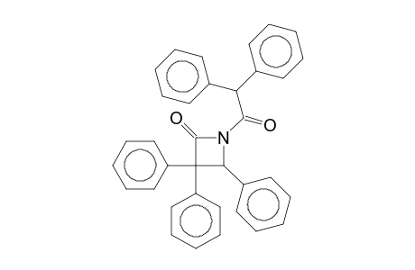 1-(Diphenylacetyl)-3,3,4-triphenyl-2-azetidinone