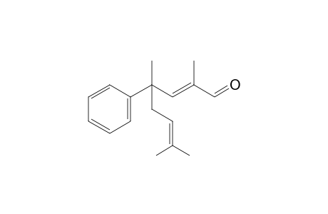 (E)-2,4,7-Trimethyl-4-phenyloct-2,6-dienal