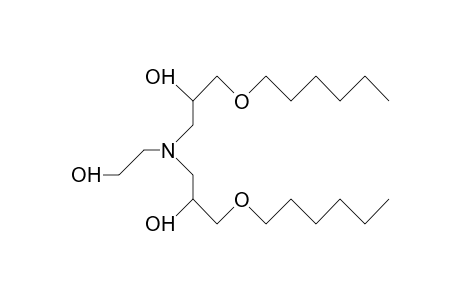 1,1'-(2-Hydroxy-ethylimino)bis(3-hexyloxy-2-propanol)
