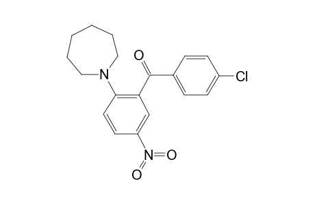 (2-Azepan-1-yl-5-nitro-phenyl)-(4-chloro-phenyl)-methanone