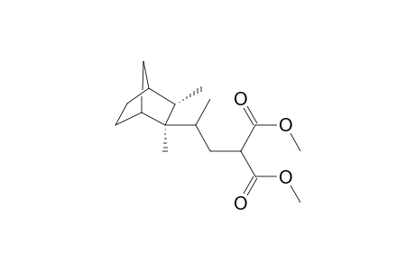 Dimethyl 2-(2-((2S,3S)-2,3-dimethylbicyclo[2.2.1]heptan-2-yl)propyl)malonate