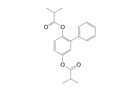 2,5-Dihydroxybiphenyl, bis(2-methylpropionate)