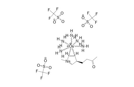 [3-BETA,4-BETA-ETA(2)-[OS(NH3)5]-3-BETA-(3-OXOBUTYL)-3H-PYRROLIUM]-(OTF)3