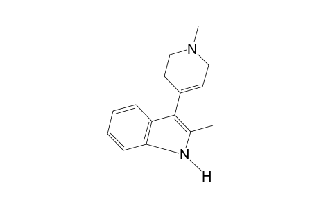 2-methyl-3-(1-methyl-1,2,3,6-tetrahydro-4-pyridyl)indole