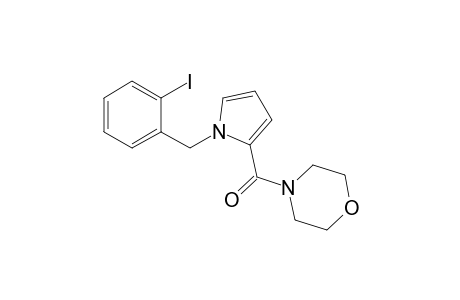 1-(2-Iodobenzyl)pyrrole-2-carboxylic acid moropholine amide