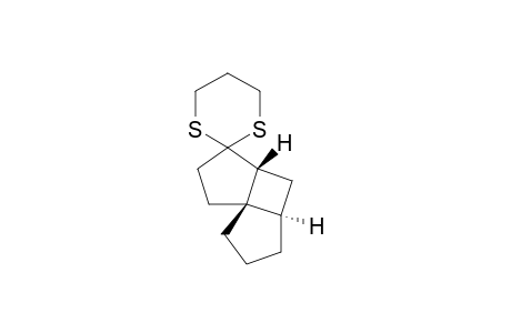 (3aR,4aR,7aS)-Octahydrospiro{cyclobuta[1,2:1,4]di[5]annulene-3,2'-[1,3]dithiane}