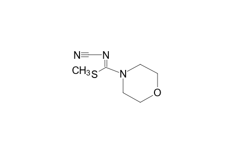 N-CYANOTHIO-4-MORPHOLINECARBIMIDIC ACID, METHYL ESTER