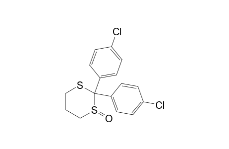 2,2-Bis(4-chlorophenyl)-1,3-dithiane-1-oxide