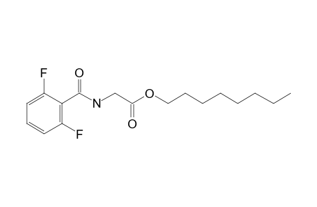 Glycine, N-(2,6-difluorobenzoyl)-, octyl ester