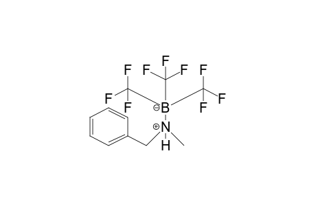 Boron, (N-methylbenzenemethanamine)tris(trifluoromethyl)-, (t-4)-