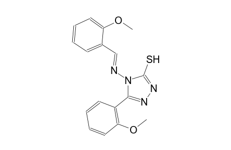 5-(2-methoxyphenyl)-4-{[(E)-(2-methoxyphenyl)methylidene]amino}-4H-1,2,4-triazole-3-thiol