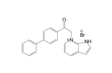 7-(4'-Phenylphenacyl)-1H-pyrrolo[2,3-b]pyridinium bromide