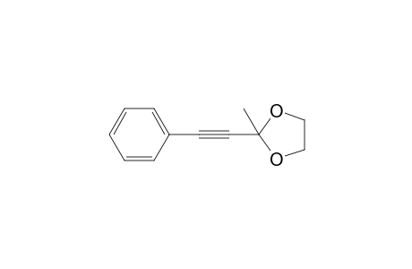 3,3-Ethylendioxy-1-phenyl-1-butyne