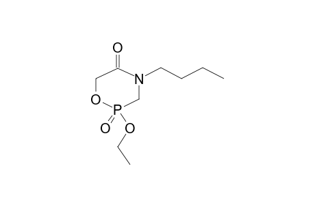 2-ETHOXY-2-OXO-4-BUTYL-1,4,2-OXAZAPHOSPHORIN-5-ONE