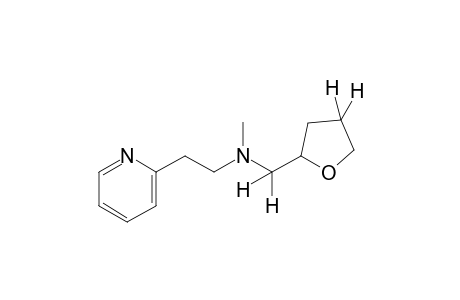 N-methyl-N-[2-(2-pyridyl)ethyl]tetrahydrofurfurylamine