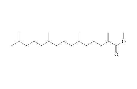 2-Methylidene-6,10,14-trimethylpentadecanoic acid methyl ester