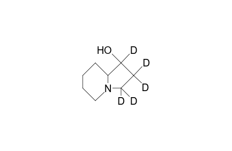 2,2,3,3,8a-Pentadeuterio-1a-hydroxy-indolizidine