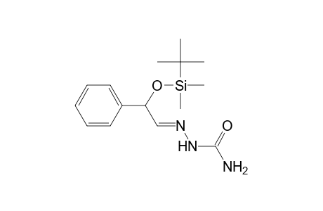 2-[2-(t-butyl)dimethylsilyloxy-2-phenylethylidene]hydrazinecarboxamide
