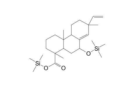 7-Ethenyl-9-hydroxy-1,4A,7-trimethyl-3,4,4B,5,6,9,10,10A-octahydro-2H-phenanthrene-1-carboxylic acid, 2tms