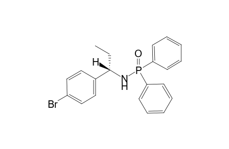 N-[(1S)-1-(4-BROMOPHENYL)-PROPYL]-P,P-DIPHENYLPHOSPHINIC-AMIDE