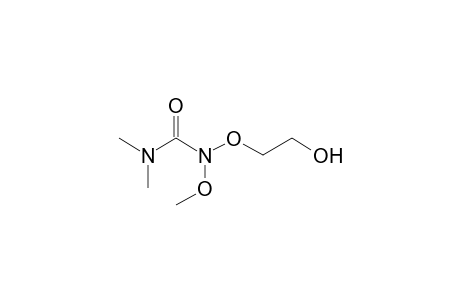 1-Methoxy-1-(.beta.-hydroxyethoxy)-3,3-dimethylurea