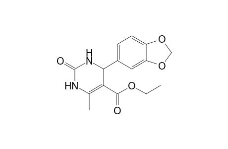 4-(1,3-benzodioxol-5-yl)-2-keto-6-methyl-3,4-dihydro-1H-pyrimidine-5-carboxylic acid ethyl ester