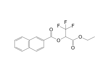 Naphthalene-2-carboxylic acid, 1-ethoxycarbonyl-2,2,2-trifluoroethyl ester