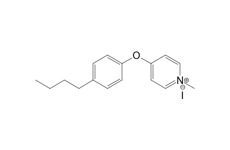 1-Methyl-4-(4-butylphenoxy)pyridinium iodide