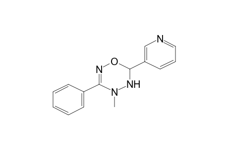 3-PHENYL-6-(3-PYRIDYL)-5,6-DIHYDRO-4H-1,2,4,5-OXATRIAZINE