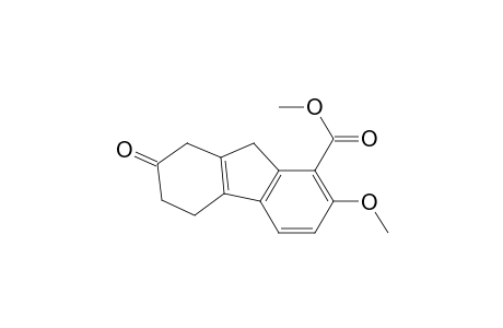 2-Methoxy-7-oxo-5,6,8,9-tetrahydrofluorene-1-carboxylic acid methyl ester