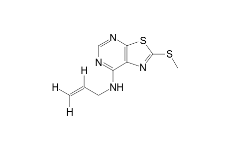 7-(allylamino)-2-(methylthio)thiazolo[5,4-d] pyrimidine