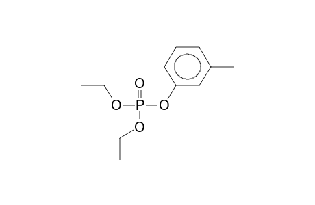 Phosphoric acid, diethyl 3-methylphenyl ester