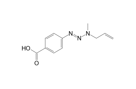p-(3-allyl-3-methyl-1-triazeno)benzoic acid