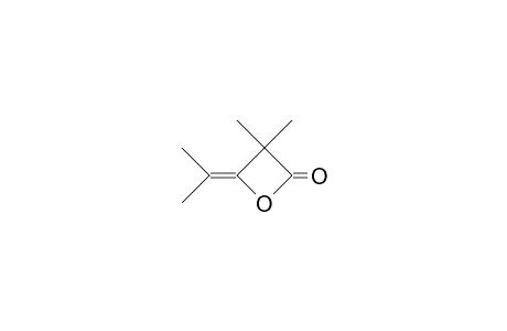 3,3-dimethyl-4-isopropylidene-2-oxetanone