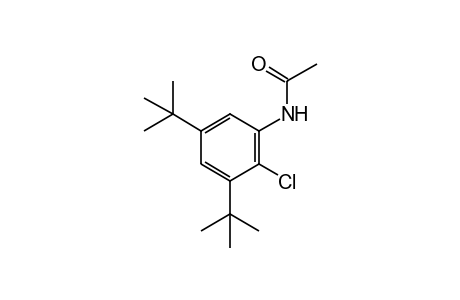 2'-chloro-3',5'-di-tert-butylacetanilide