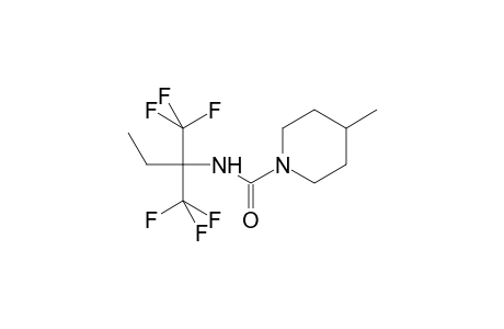 N-[(Z)-1,1-bis(trifluoromethyl)propyl]-4-methyl-1-piperidinecarboximidic acid