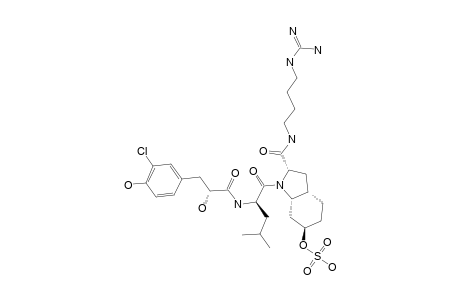 AERUGINOSIN_DA688;D-ORTHO-CL-HPLA-D-LEU-L-CHOI-6-SULFATE-AGMATINE;MAJOR_ROTAMER;TRANS