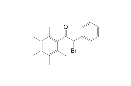 2,3,4,5,6-Pentamethyl-1-(1-bromo-1-phenylacetyl)benzene