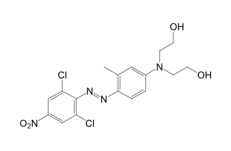 2,2'-{{4-[(2,6-dichloro-4-nitrophenyl)azo]-m-tolyl}imino}diethanol