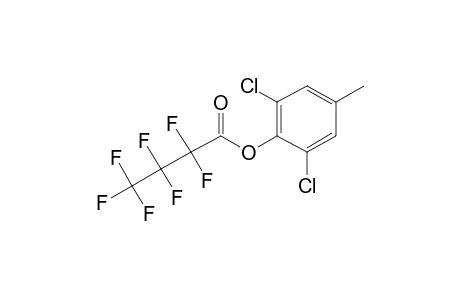 2,6-Dichloro-4-methylphenol, o-heptafluorobutyryl-