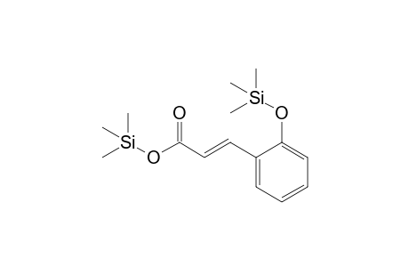 Cinnamic acid, o-(trimethylsiloxy)-, trimethylsilyl ester