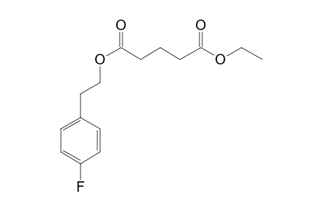 Glutaric acid, ethyl 2-(4-fluorophenyl)ethyl ester